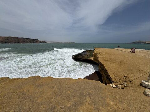 Paracas Natural Reserve, Ica, Peru, Desert Sea