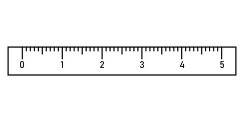 Ruler Tool for Measurement in Math.