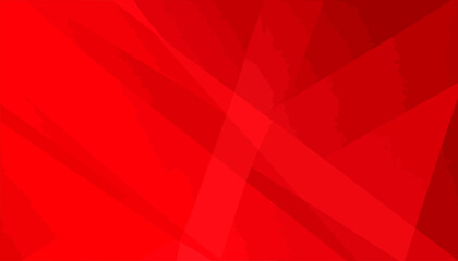 Fototapeta premium Abstract Red Geometric Background with Dynamic Overlapping Shapes and Lines