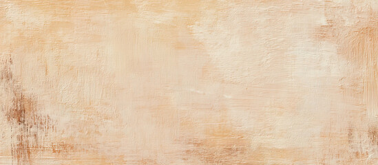 Fototapeta premium Pale beige painting artistic texture background