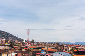 panorama of the old town of riga