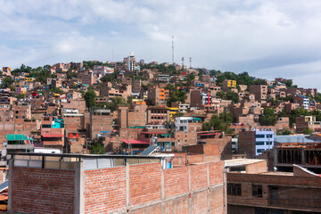 view of the old town of the city of lisbon