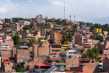 aerial view of the old town of gdansk poland