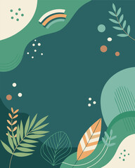 Naklejka premium Seamless vector pattern design illustration with fishes and Christmas tree decoration