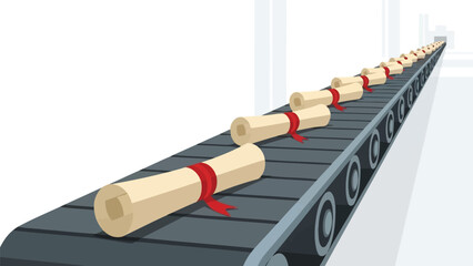 Assembly Line Degrees: The impersonal mass production of educational qualifications