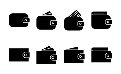 Wallet icon vector. wallet sign and symbol