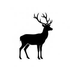 deer silhouette vector