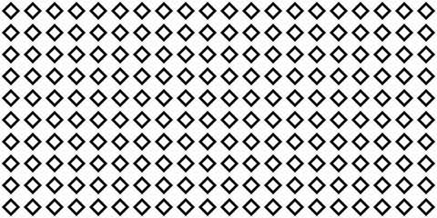 Fototapeta premium simple black square rhombus pattern for banner poster background.