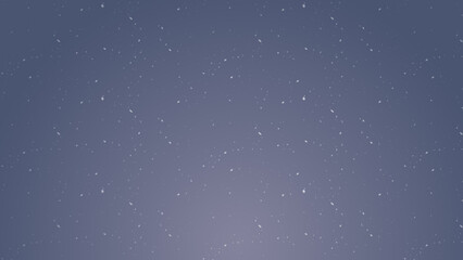 Winter freeze motion of white snow coming down, isolated on black background. Blurred snowfall texture overlay.