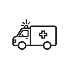 ambulance car vector illustration