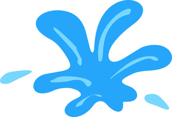 Fototapeta premium Water Splash Element