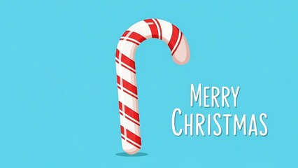 Obraz premium Classic Striped Candy Cane with 