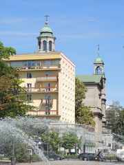 Obraz premium Downtown Warsaw - Poland