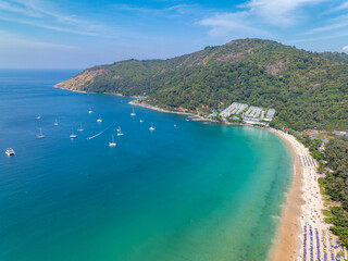 Top view seashore waves nature background,Amazing waves crashing on rocks seascape view