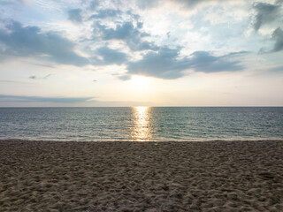 Aerial View sea waves surface nature background