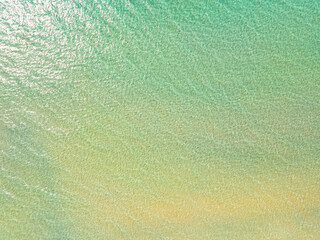 Aerial View sea waves surface nature background