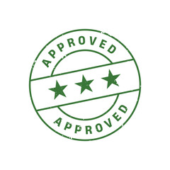 Approved Stamp. Approved Vector Sign