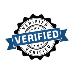 Verified Stamp. Verified Vector Sign