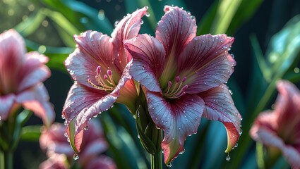 Gladiolus Flower Beauty Flowers showcases the dramatic elegance of tall blooming spikes and vivid petals, creating a stunning visual celebration of natural charm and floral sophistication in every det
