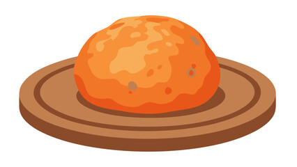 illustration of a slice of orange