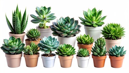 Fototapeta premium Perfect for content related to succulents, minimal interior design, houseplants, and eco-friendly living.