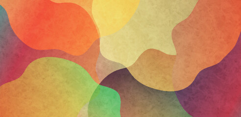 和柄　カラフル　模様　背景