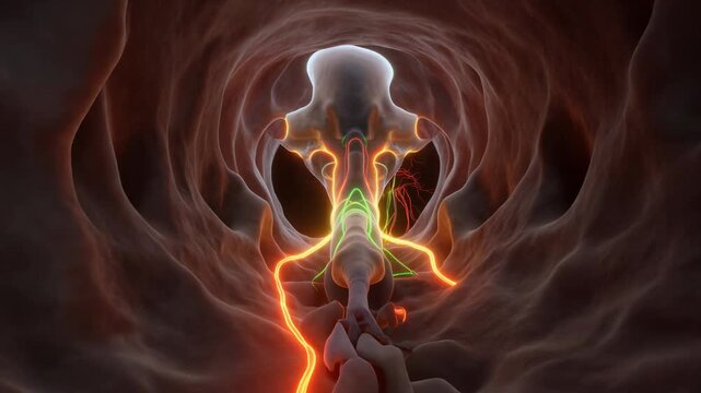 Medical Animation: Pterygoid Canal and Vidian Nerve Anatomy