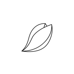 Elegant minimalist line art depicting a delicate, emerging flower bud ready to blossom beautifully