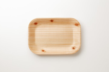 wooden plate