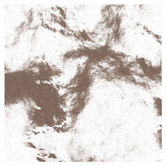 Solid Brown Rectangle with White Border on a Minimalist Background