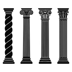 Obraz premium ancient greek column