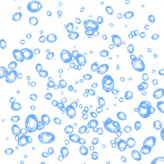 Abstract Blue Background with Modern White Geometric Shapes and Lines for Graphic Design