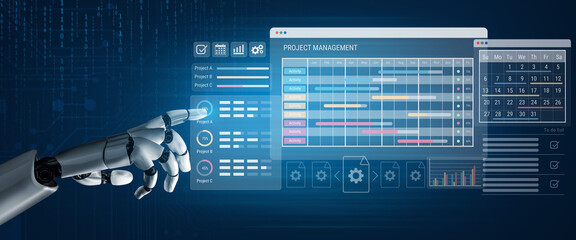 AI assists in creating intelligent project management dashboards that automate tracking, optimize scheduling, and enhance productivity across collaborative digital environments. Parse