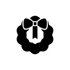 Garland  icon or logo isolated sign symbol vector illustration - high quality black style vector icons