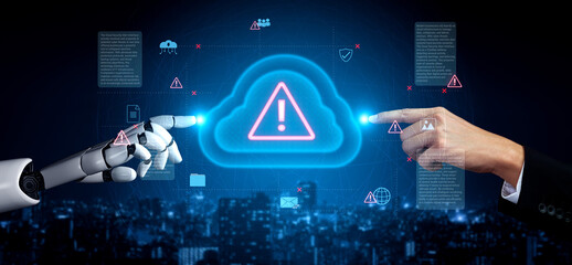 AI-driven cloud interface automatically detecting and managing cybersecurity threats, ensuring network safety and data integrity across connected systems Parse