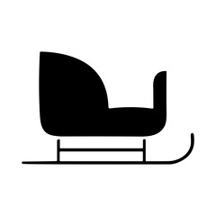 Sleigh Bell  icon or logo isolated sign symbol vector illustration - high quality black style vector icons