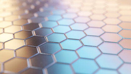 abstract hexagon background