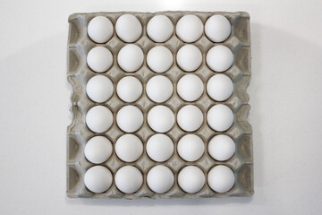 a plate of eggs