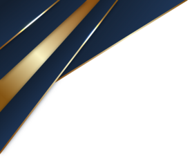Abstract Navy and Gold Geometric Design