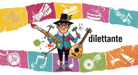 Enthusiastic amateur embraces a variety of diverse hobbies with mixed results