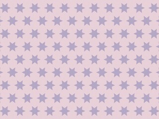 A seamless pattern of eight-pointed stars on a light pink background.