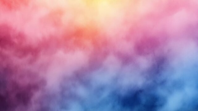 Colorful clouds blend at sunset creating a vibrant sky full of texture and warmth over the horizon