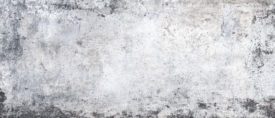 Fototapeta premium Distressed concrete surface with gray mottled pattern and weathered edges