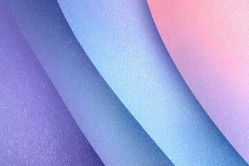 Layers of textured, pastel-hued foam with wave-like undulation