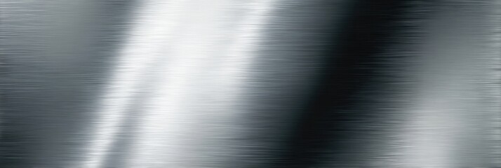 Brushed metal texture with subtle diagonal streaks and light reflections