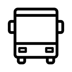 Icon Public Transportation Vector