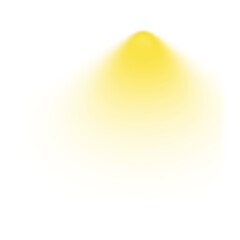 Yellow Soft Spotlight Glow with Smooth Gradient