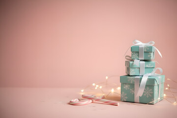 gift box with ribbon