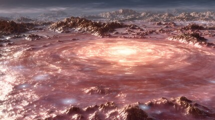 Cosmic Dust Cloud and Star Formation.