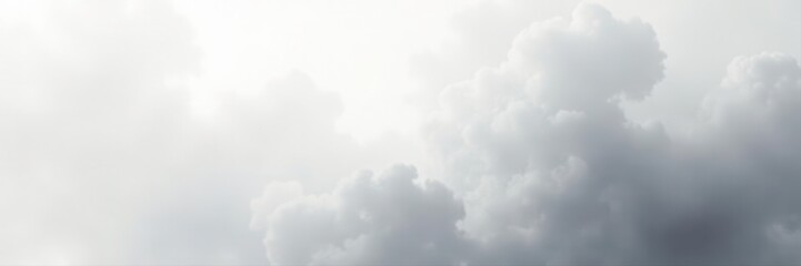 Obraz premium Soft, hazy grey tones blend into white, creating an airy abstract , white, backdrop, website